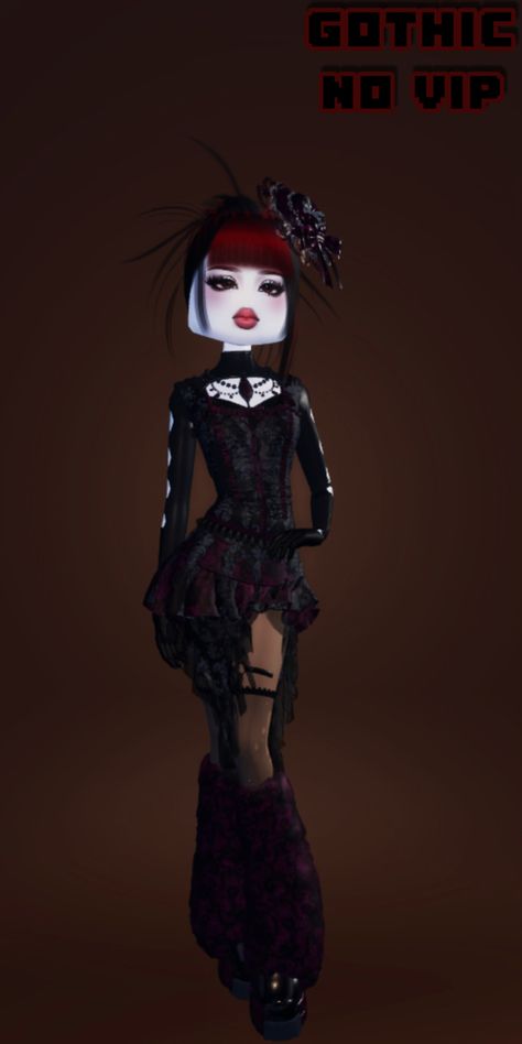 Outfits Gothic, Gothic Outfit, Goth Outfit, Dti Outfits, Gothic Outfits, Dress To Impress, Outfit Inspo