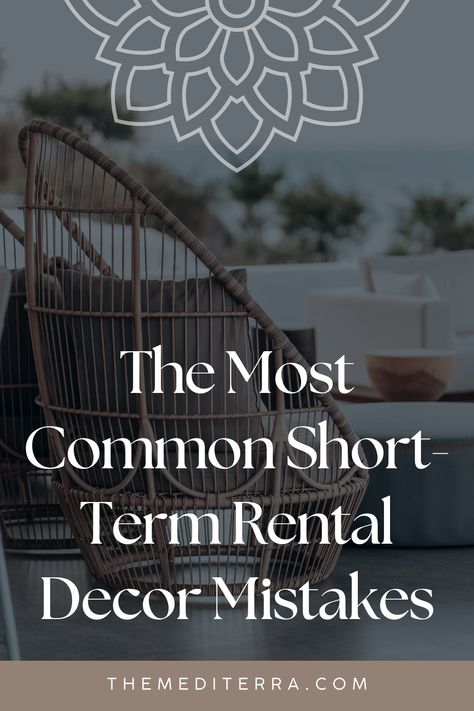 Clutter Confusion: Less can be more in vacation rental decor. Trend Trap: When chic design sacrifices guest comfort. Cultural Miss: Overlooking local flair could be a booking blunder. Over-Themed Spaces: When your beach house feels more like a beach set. Modern Missteps: Being updated doesn’t always mean being in style. Beach Rental Bedroom Ideas, Beach Condo Rental Decor, Beach House Necessities, Naples Florida Condo Decor, Mexico Beach House Decor, Beach House Essentials, Vacation Home Decor Ideas, Vacation Rental Decor Ideas Beach Houses, Coastal Rental Decor