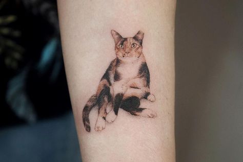 Love Tattoos For Women, Self Love Tattoos, Tortoiseshell Cat, Self Love Tattoo, Black Cat Tattoos, Explore Tattoo, Cat Tat, Cat Tattoos, Make Tattoo