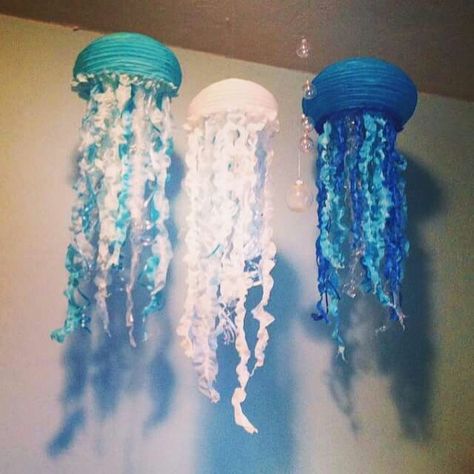 Cute Beach Bar Decor, Under The Sea Bedroom, Under The Sea Bathroom, Office Nature, Sea Bedrooms, Ocean Themed Rooms, Ocean Bedroom, Sea Bathroom, Decor Marin