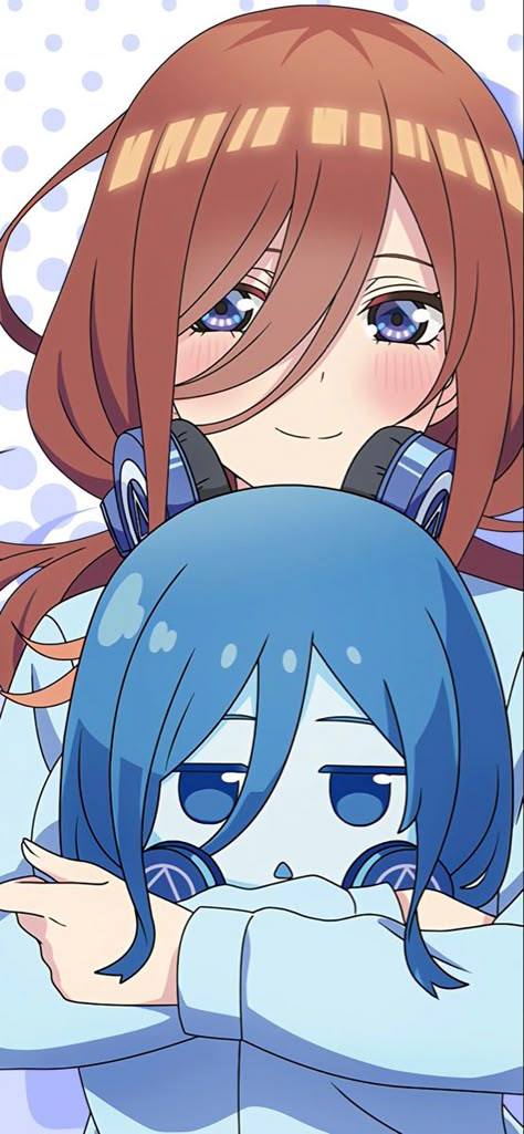 Miku Chan, Shojo Anime, Miku Nakano, The Quintessential Quintuplets, Quintessential Quintuplets, Anime Angel, Cute Anime Pics, Otaku Anime, Anime Kawaii