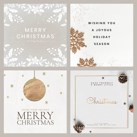 Christmas Social Media Design, Christmas Social Media, Minimalist Christmas Card, Festival Post, Christmas Template, Christmas Party Invitation Template, Christmas Giveaway, Advertising Ideas, Christmas Promotion