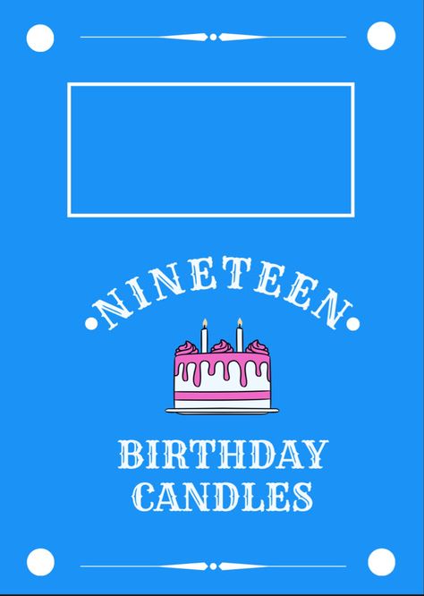 #16wishes #nineteen #template 16 Wishes Candles Template, 16 Wishes Poster, 19 Bday, 16 Wishes, Candle Template, Butterfly Gif, 24th Birthday, 19th Birthday, Birthday Template