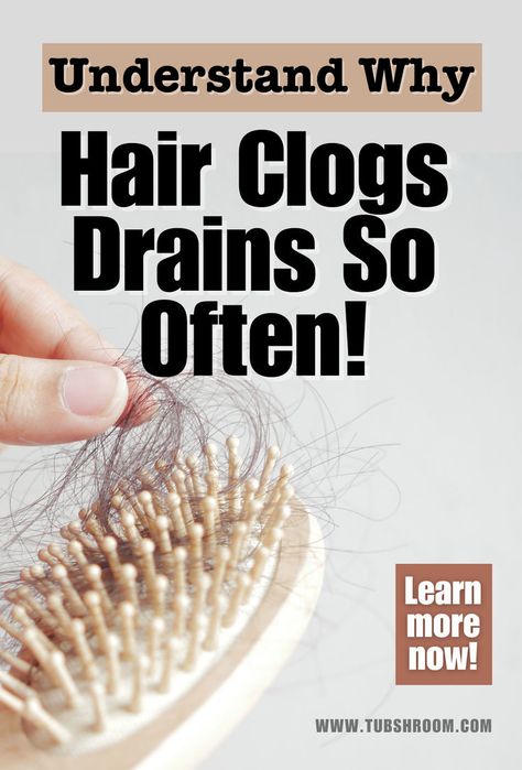 Understand Why Hair Clogs Drains So Often! Learn more now! Double Sink Plumbing, Sink Cleaning Hacks, Hair Clogged Drain, Natural Drain Cleaner, Slow Drain, Sink Cleaning, Dripping Faucet, Sink Plumbing, Bathroom Odor