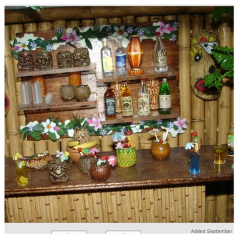 Made by Collage Lilly Pad, Diy Miniatures, Mini Gardens, Fairy Gardens, Miniature Dollhouse, Tiki Bar, Mini Garden, Diy Dollhouse, Altered Art