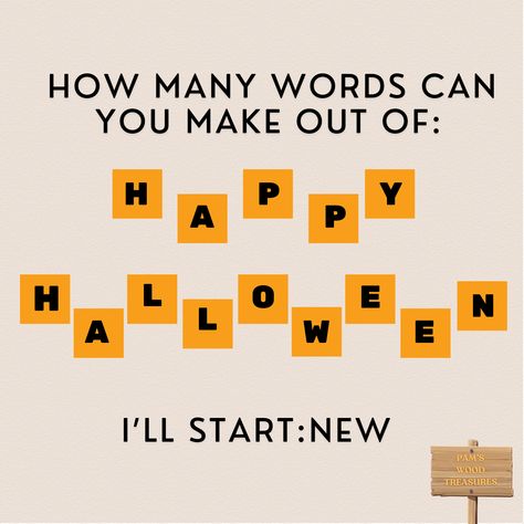 fun social media post to help boost engagement on facebook, instagram, etc - halloween posts, inspo, happy halloween , fall, how many words, small business Halloween Social Media Engagement Posts, Instagram Interactive Post, Fall Social Media Engagement Posts, Social Media Engagement Posts, Engagement Games, Halloween Social, Halloween Post, Engagement Posts, Interactive Posts