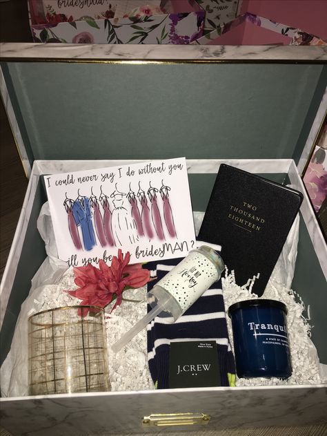 Will you be my BridesMAN Bridesman Gift Ideas, Male Bridesmaid Proposal, Bridesmen Proposal Ideas, Bridesman Proposal Box Ideas, Bridesman Male Bridesmaid, Bridesmen Gifts, Male Bridesmaid, Bridesman Gifts, Bridesman Proposal