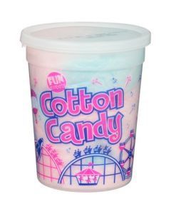 Fun Sweets Classic Cotton Candy Tub, 1.5 Oz Blue Sweets, Blue Cotton Candy, My Little Pony Birthday Party, Little Pony Birthday Party, Fairy Garden Party, Junk Food Snacks, Banana Chips, Carnival Themes, Pink Cotton Candy