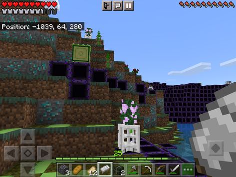 This screenshot is from maybe 2020-2021, pocket edition for ipad. I guess i was playing with experimental gameplay allowed… but not THIS experimental! IDK if anyone else has ever seen anything like this outside of a YouTube video directly dedicated to messing up the textures for a laugh Home Minecraft, Screen Meme, Minecraft Gameplay, Pocket Edition, Mess Up, Youtube Video, Youtube Videos, City Photo, Minecraft