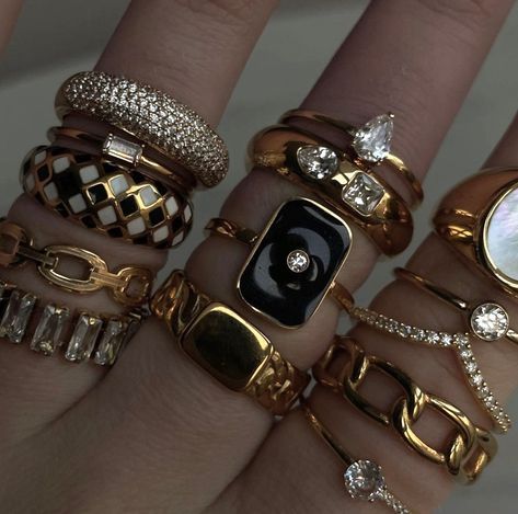 Bohemian style rings