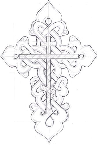 orthodox + celtic = love Orthodox Drawing, Celtic Cross Pattern, Celtic Cross Drawing, Coptic Cross Design, Orthodox Icon Drawing, Celtic Cross Coloring Page, Greek Orthodox Cross, Celtic Knot Drawing, Celtic Coloring