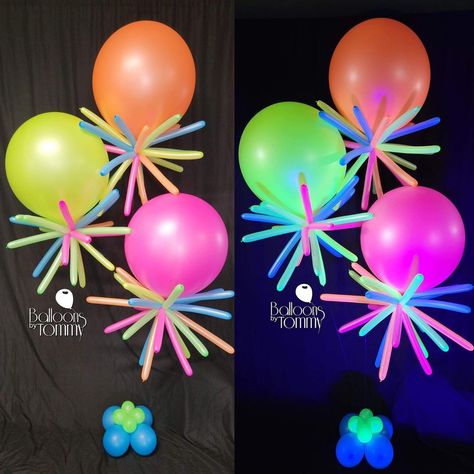 Balloons By Tommy on Instagram: “24" Neon balloons from @betallic are now available! The best part? They glow in blacklight!⠀ ⠀ #balloons #nowavailable #betallic…”