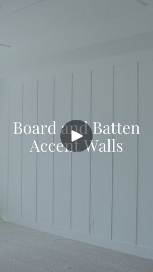 2.5K views · 343 reactions | Tips to help YOU install your board and batten accent wall! 

Board and Batten accent walls are a way to elevate any space. Bedroom, office, bathroom, you name it! 

What room are you building yours in? 🏠 

#boardandbatten #boardandbattenwall #howtodiy #diyonlinecourse | Christine | @honeybuilthome | diy_beginnerbasics · Original audio Accent Wall Board And Batten, Board And Batten Accent Wall, Batten Accent Wall, Panel Molding, Wall Panel Molding, Board And Batten Wall, Space Bedroom, You Name It, Panel Moulding