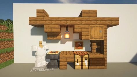 Minecraft Workshop, Minecraft Interior Ideas, Minecraft Rooms, Minecraft Building Blueprints, Minecraft Shops, Case Minecraft, Minecraft Houses Survival, Minecraft Interior, Hidden Forest