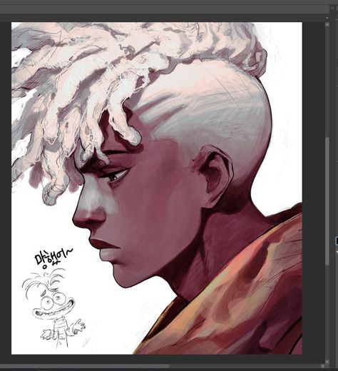 artist : PM_611a on twitter Ekko And Powder Alternate Universe, Ekko Arcane Side Profile, Ekko Art Arcane, Ekko Fanart Arcane, Arcane Ekko Fanart, Ekko Mask, Character Poses Reference Drawing, Ekko Arcane Fanart, Sevika Arcane Fanart