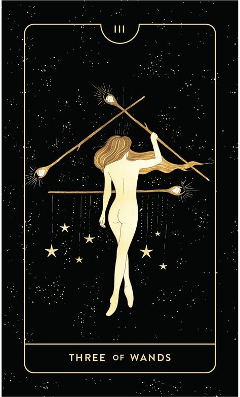 THREE OF WANDS – Cocorrina® & Co Wands Tarot Cards, Three Of Wands Tarot, Divine Feminine Tarot, Frame A Window, 3 Of Wands, Three Of Wands, Tarot Tattoo, Wands Tarot, Celebrating Women