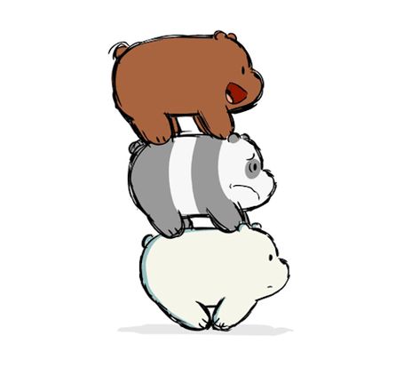 BearStack/We Bare Bears on Pinterest | Bears, Cartoon Network and Gems Running Gif, Bear Gif, Kirby Character, We Bare Bears Wallpapers, Chibi Cat, Ice Bears, We Bear, We Bare Bears, Bare Bears