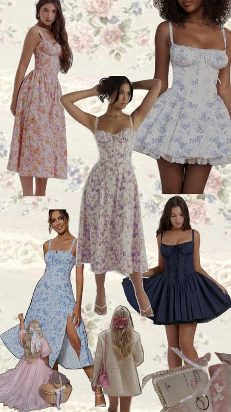 https://kit.co/PersonalizedGiftsBou/cute-milkmaid-dresses Milkmaid Dress, Dresses Cute, Spring Floral Dress, Spring Dress, Style Board, Summer Looks, Sundress, Sewing Patterns, Outfit Inspirations