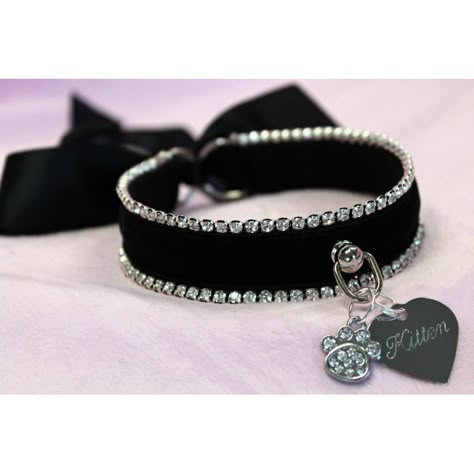 Human Collars And Leash, Kitten Play Collar, Fire Clothes, Leather Choker Collars, Bohemia Crystal, Kitten Collars, Crochet Clothing And Accessories, Kittens Playing, Choker Collar