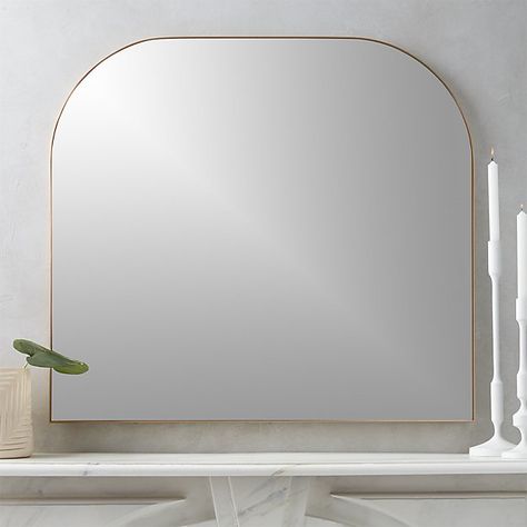 Infinity Silver Mantel Mirror + Reviews | CB2 Canada Mantel Mirror, Large Round Mirror, Mantel Mirrors, Leather Mirror, Apartment Shopping, Gold Mirror Wall, Rattan Mirror, Bath Mirror, Modern Mirror Wall