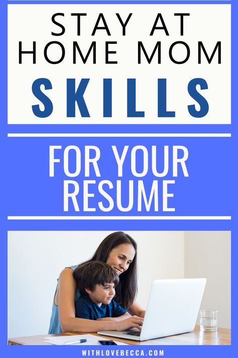 Stay at home mom transferable skills to include on your resume as you return to work outside of the home. Download your free transferable skills list. Resume Ideas For Stay At Home Moms, Stay At Home Mom Returning To Work Resume, Resumes For Stay At Home Moms, Resume For Stay At Home Mom, Cover Letter For Stay At Home Mom Returning To Work, Stay At Home Mom Resume Skills, Transferable Skills Resume, Resume For Stay At Home Mom Back To Work, Stay At Home Mom Resume Examples