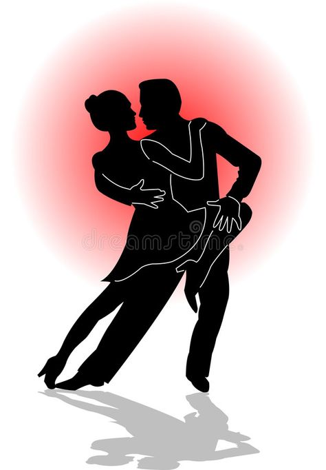 Danse de tango/ENV Dancing Couple Drawing, Tango Couple, Art Tango, Ballerina Art Paintings, A Couple Dancing, Tango Art, Waltz Dance, Dance Logo, Dance Silhouette