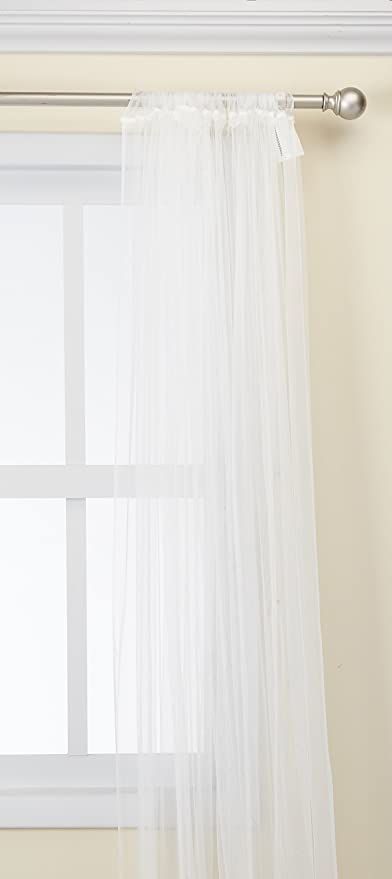 Amazon.com: Ikea 901.119.80 Lill Sheer 2 Panels 98 X 110 (1 Curtain Pair, White) : Home & Kitchen Ikea Lill Curtains, Ikea Sheer Curtains, Ikea Panel Curtains, Sheer Lace Curtains, Black Sheer Curtains, Curtains Ikea, White Lace Curtains, Ikea Curtains, Layered Curtains