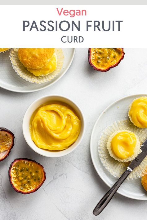 Passion Fruit Cake, Fruit Curd, Passion Fruit Curd, Passionfruit Recipes, Sweet Bakes, Fruit Recipes Healthy, Plant Based Desserts, Fruit Dessert Recipes, Curd Recipe