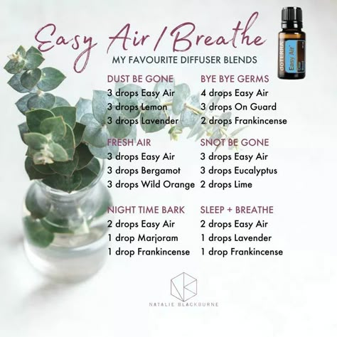 Air Diffuser Blends, Essential Oils Allergies, Doterra Oils Recipes, Essential Oils Diffuser Blends, Doterra Blends, Doterra Recipes, Essential Oils For Babies, Doterra Diffuser, Doterra Diffuser Blends