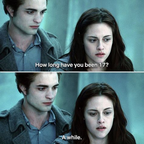 How Long Have You Been 17 Twilight, Twilight Birthday Cards, Headcanon Percy Jackson, Twilight First Movie, Twilight Vibes, Twilight Scenes, Twilight Quotes, Twilight Memes, Team Jacob