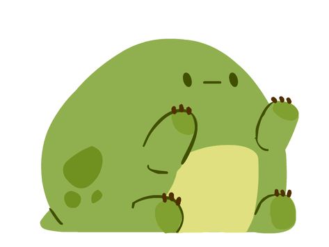 Stubby Bean Rex Roll by Dave Hoffman Bean Drawing Cute, Gif Cute Aesthetic, Aesthetic Animation Gif, Cute Animation Gif, Dinosaur Animation, Bean Character, Cute Animations, Digital Art Ideas, Game Gif