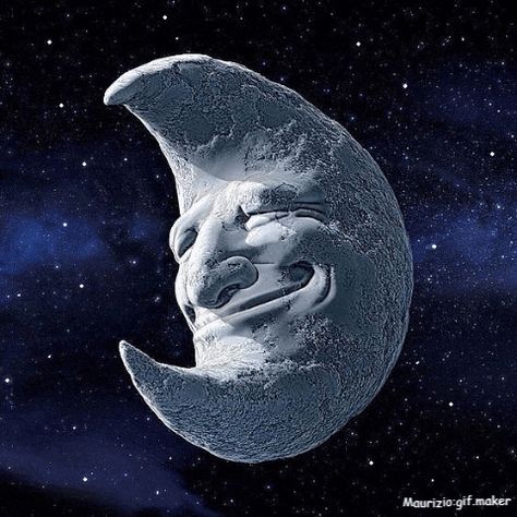 "Moon"_Maurizio:gif.maker. https://www.facebook.com/Mauriziogifmaker-973730072685243/ Moon Madness, Moon Dance, Moon Shadow, Moon Photos, Vintage Moon, Look At The Moon, Paper Moon, Moon Pictures, Moon Illustration