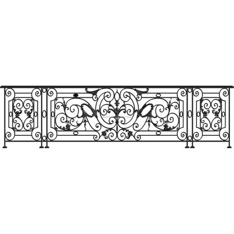 Ornamental Painted Wrought Iron Railing With Exquisite Pattern - Buy Wrought Iron Hand Railings,Customized Hand Railings,Decorative Iron Railing Design Product on Alibaba.com Cast Iron Railings, Wrought Iron Handrail, Iron Handrails, Iron Staircase, Iron Hand, Iron Railing, Hand Forged Iron, Iron Gate, Iron Furniture