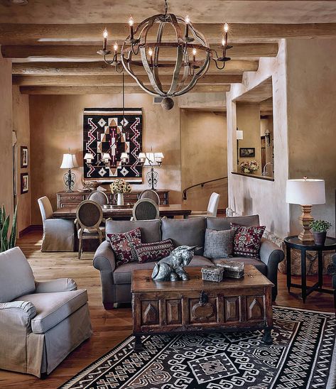 Southwest Decor Living Room, Arizona Living Room, Southwest Interior Design, Southwest Living Room, Southwest Interior, Southwest Bedroom, Southwestern Living Room, Southwest Style Home, Southwest Living