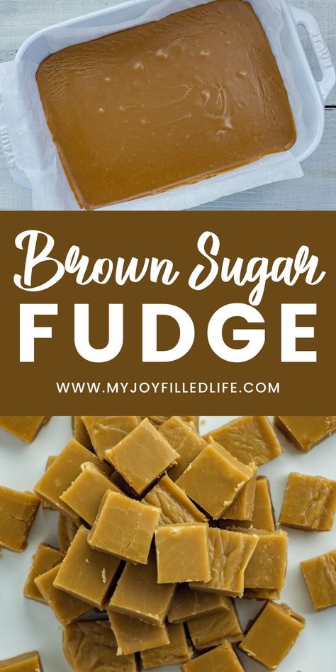 This brown sugar fudge brings back that classic, homemade flavor we all love. It’s creamy, sweet, and so easy to make. Grab the recipe on the blog and give it a try! Fudge Flavors Holidays, Brown Sugar Candy, Basic Fudge Recipe, Creamy Fudge Recipe, Old Fashion Fudge Recipes, Honey Fudge, Christmas Treats Recipes, Christmas Eve Ideas, Brown Sugar Fudge