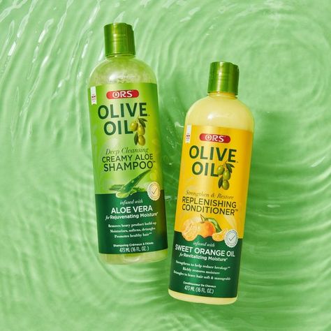 Olive Oil Shampoo And Conditioner, Ors Olive Oil Hair Products, Olive Oil For Hair, Aloe Shampoo, Olive Oil Shampoo, Aloe Oil, Healthy Natural Hair Growth, Olive Oil Hair, Winter Care