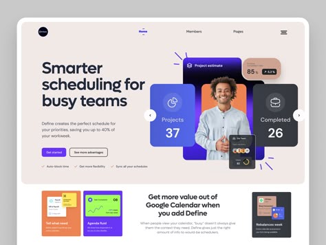 Designer Landing Page, Ui Dashboard Design, Desain Ux, Ux Ui Design Inspiration, Creative Landing Page, Tech Website, Agency Website Design, Ui Design Trends, Best Landing Pages