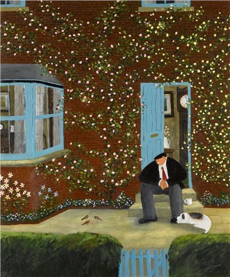 Gary Bunt, Sparrows, Love Illustration, Naive Art, Arte Floral, British Artist, Figurative Art, Illustrations Posters, Interesting Art