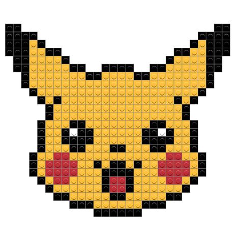 Gallery Search – BRIK Pikachu Pearl Beads, Pix Brix Templates, Lego Pikachu, Pikachu Hama Beads, Pikachu Cross Stitch Pattern, Pikachu Cross Stitch, Calling Card Design, Love Pokemon, V Card