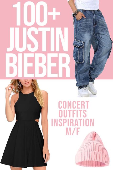 Need an outfit for a Justin Bieber concert? We gathered over 100 unique, stylish and cute Justin Bieber concert outfits, so you can put together your ideal concert look! Justin Timberlake Concert Outfit 2024, Justin Timberlake Concert Outfit, Concert Outfits Inspiration, Justin Bieber Concert Outfit, Cute Justin Bieber, Justin Timberlake Concert, Justin Bieber Tour, Justin Bieber Concert, Concert Look