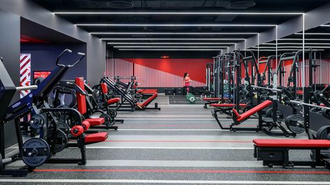 Virgin Active Gym, Gym Organization Ideas, Fitness Center Design, Gym Plans, Gym Organizer, Dream Home Gym, Gym Center, Gym Design Interior, Gym Wallpaper