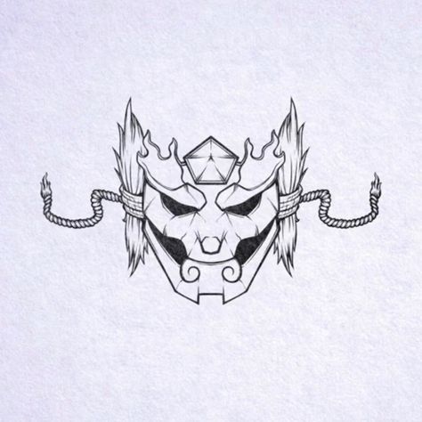 Juju Kaisen Tattoo Ideas, Susanoo Tattoo Design, Anbu Mask Tattoos, Susanoo Tattoo, Evangelion Tattoo, Tech Tattoo, Cyberpunk Tattoo, Nerd Tattoo, Beginner Tattoos