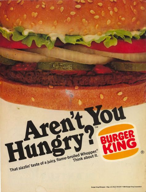 Burger King Ads, Fruit And Yogurt Parfait, Low Fat Yogurt, Yogurt Parfait, Retro Advertising, Retro Ads, Retro Recipes, Fast Food Restaurant, Chicken Sandwich