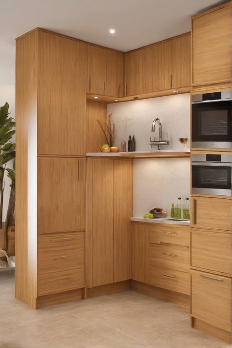 1. BambooCabinets
2. ColorMatchingMasterclass
3. InteriorDesignInspo
4. SustainableHomeDécor Slab Door Kitchen, Bamboo Kitchen Cabinets, Bamboo Cabinets, Kilim Beige, Designer Kitchen, The Color Wheel, White Appliances, White Backsplash, Comfort Gray