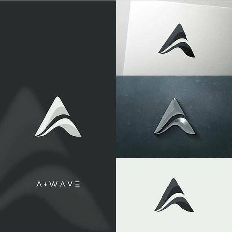 Logosix ⭐ Design pe Instagram: „A + Wave logo Concept... . Rate out of 100 guys? Feel free to share your opinions down below👇👇 Let me know in the comments your opinion…” Waves Logo Design, Stylist Logo Design, Stylist Logo, Wave Logo, Spot Design, Logo Typography, Text Logo Design, Waves Logo, Geometric Logo