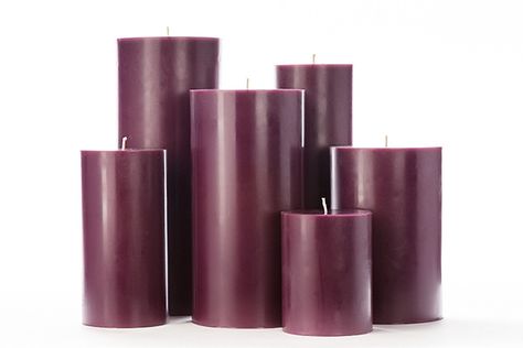 Candle Abras, Purple Pillar Candles, Goddess Statue, Candle Maker, Fall Candles, Flameless Candle, Business Ideas, Pillar Candles, Decorating Your Home