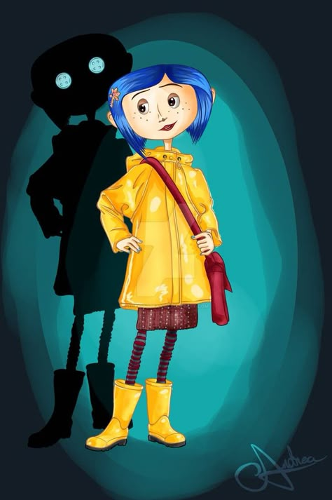 Tim Burton Personajes, Coraline And Wybie, Tim Burton Characters, Dibujo Simple, Coraline Doll, Coraline Jones, Secret Door, Coraline, Tim Burton