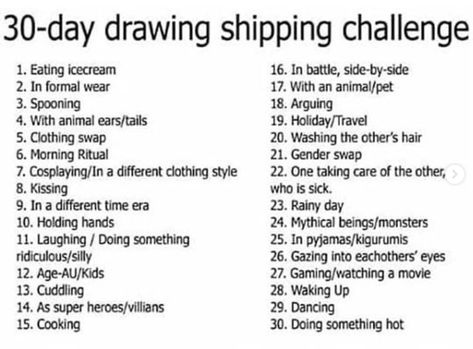 Draw Your Ship Challenge, Twitter Drawing Challenge, Ship Drawing Challenge, Ship Drawing Prompts, Otp Drawing Challenge, Ship Art Challenge, Couple Oc Challenge, Architecture Drawing Challenge, Pride Month Art Challenge