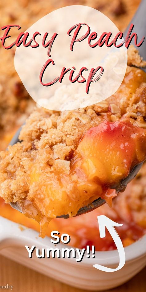 Peach Crisp No Oats, Peach Crisp With Fresh Peaches Healthy, Peach Crisp 8x8 Pan, Peach Crisp Without Oats, Peach Crumble Canned Peaches, Peach Crisps With Oatmeal, White Peach Crisp, Peach Crisp Recipe With Fresh Peaches, Peach Crisp With Oatmeal Crumble