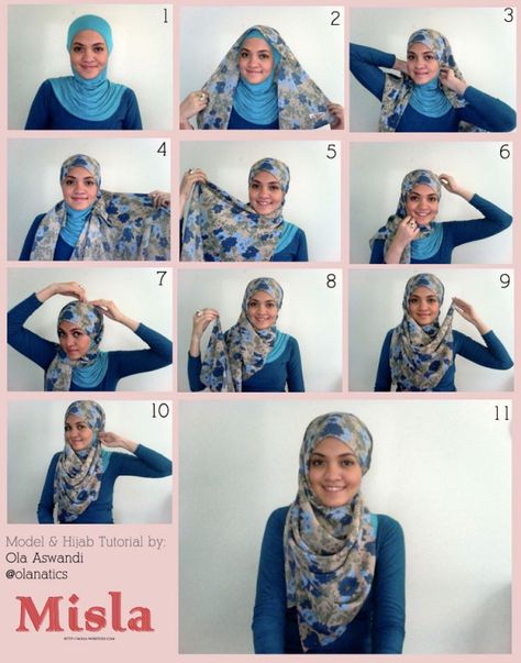 Arabic Hijab Style Tutorials Beautiful Hijab Styles, Simple Style Outfits Minimal Classic, How To Wear Hijab, New Hijab, Tutorial Hijab Pashmina, Turban Hijab, Conservative Fashion, Hijab Wedding Dresses, Pashmina Hijab Tutorial